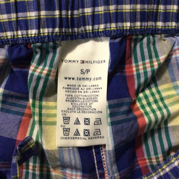 Tommy Hilfiger Plaid Pajama Sleep Lounge Pants - Size Small - Picture 7 of 7